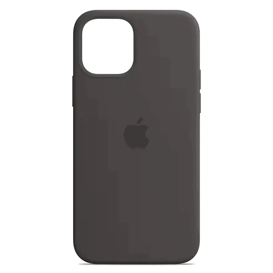 Original Silicone Case For iPhone | Charcoal grey Color | Premium Quality